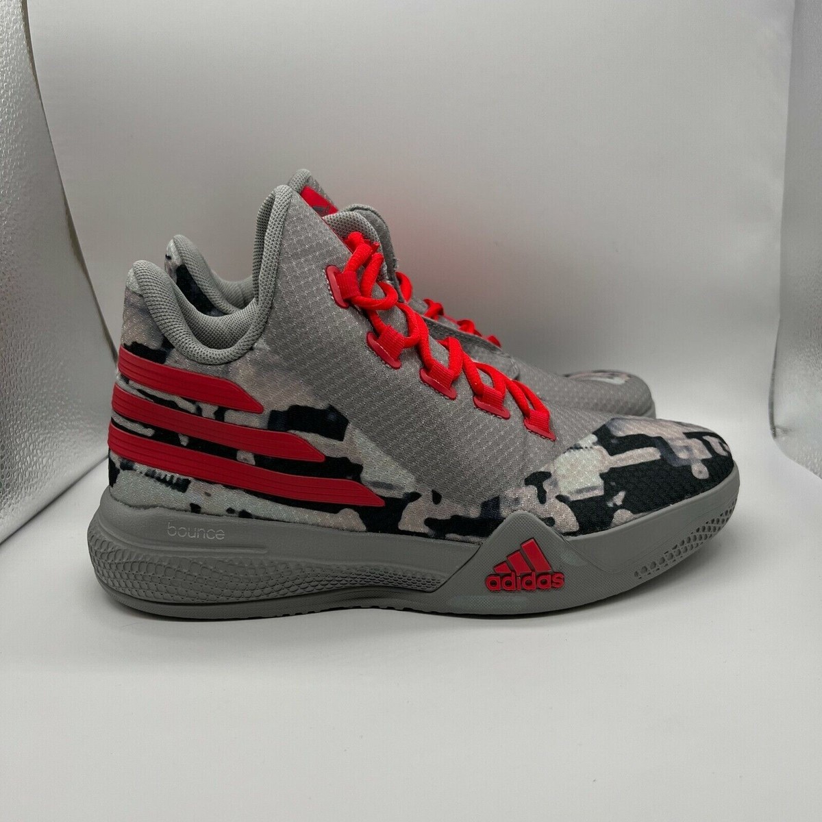 New Adidas Unisex Kids Gray B42912 Light EM Up 2 J Lace Up