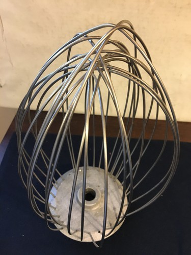 Hobart Whisk Wire Beater Whip NSF A 20 D SW, Missing 2 wires, A20D, 20 qt Stainl - Picture 3 of 8