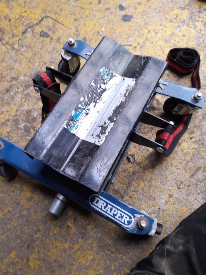 Draper 53095 Floor Transmission Jack Vehicle Gearbox Scissor Garage