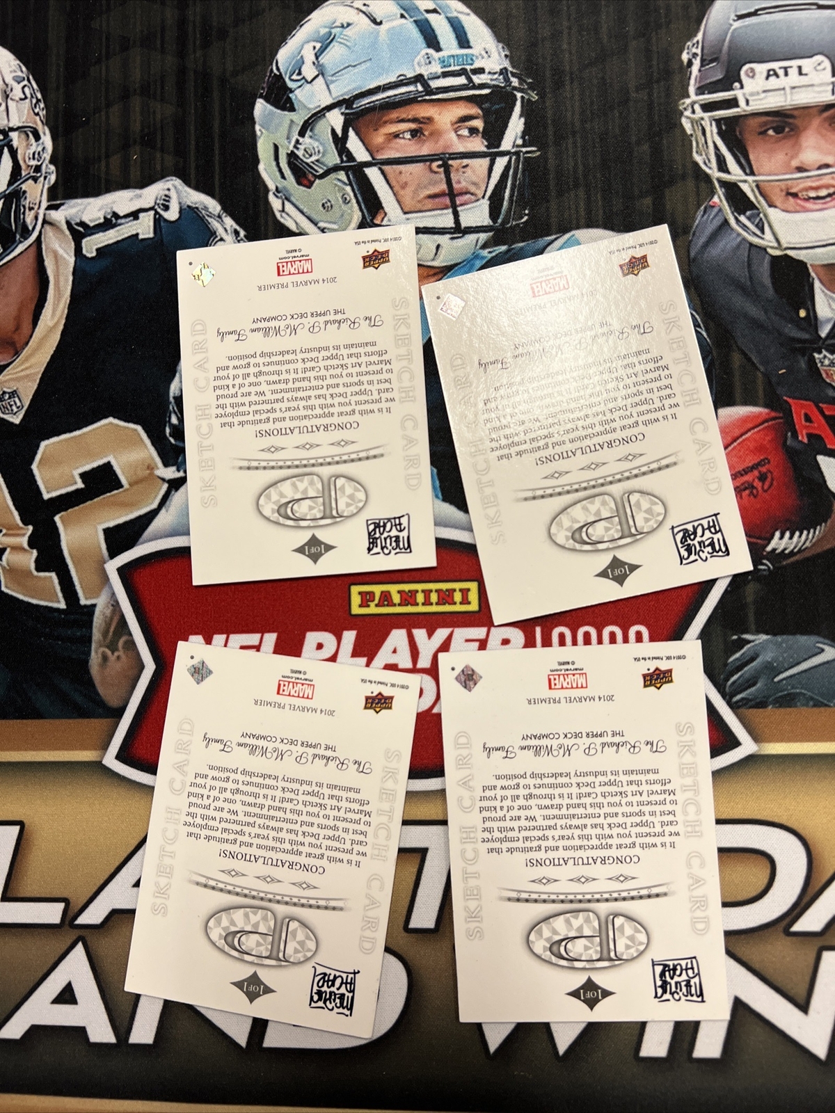 2014 Marvel Premier Brother Voodoo Quad Sketch 1/1 Melike Acar 