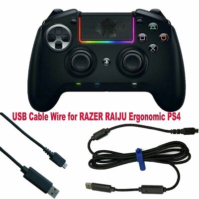 USB Kabel Wire Cord für Razer Raiju Ergonomic PS4 Xbox One Gamepad Controlle SEU