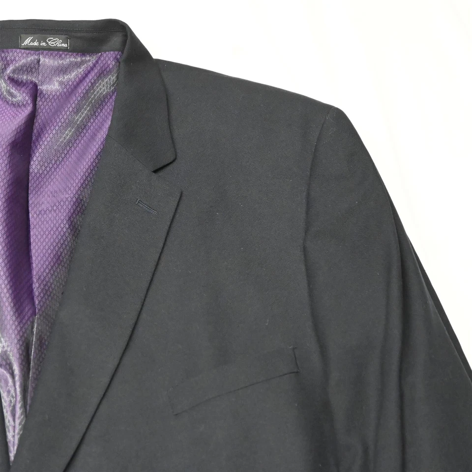 Blazer Jean Paul Germain 58R Negro Dorado Botón Para Hombre Abrigo Deportivo Traje Chaqueta Foto 2 de 4