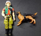 1987 HASBRO GI JOE VIGILOR AND STEEL FANGS FIGURE - NO.2