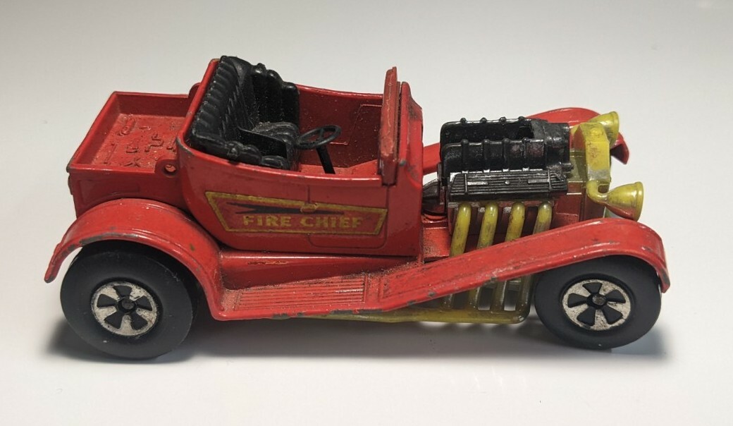 Fire Chief　ミニカー　MATCHBOX　K50-53　1974　模型 Vintage 1974 Matchbox Speed Kings K50-53 Fire Chief Diecast