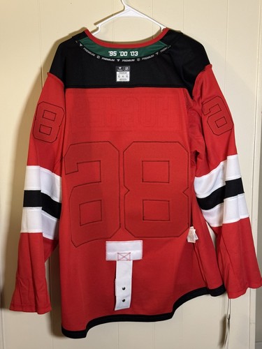Jack Hughes New Jersey Devils Fanatics Premium Global Series Jersey Size 52 BNWT - Picture 3 of 5