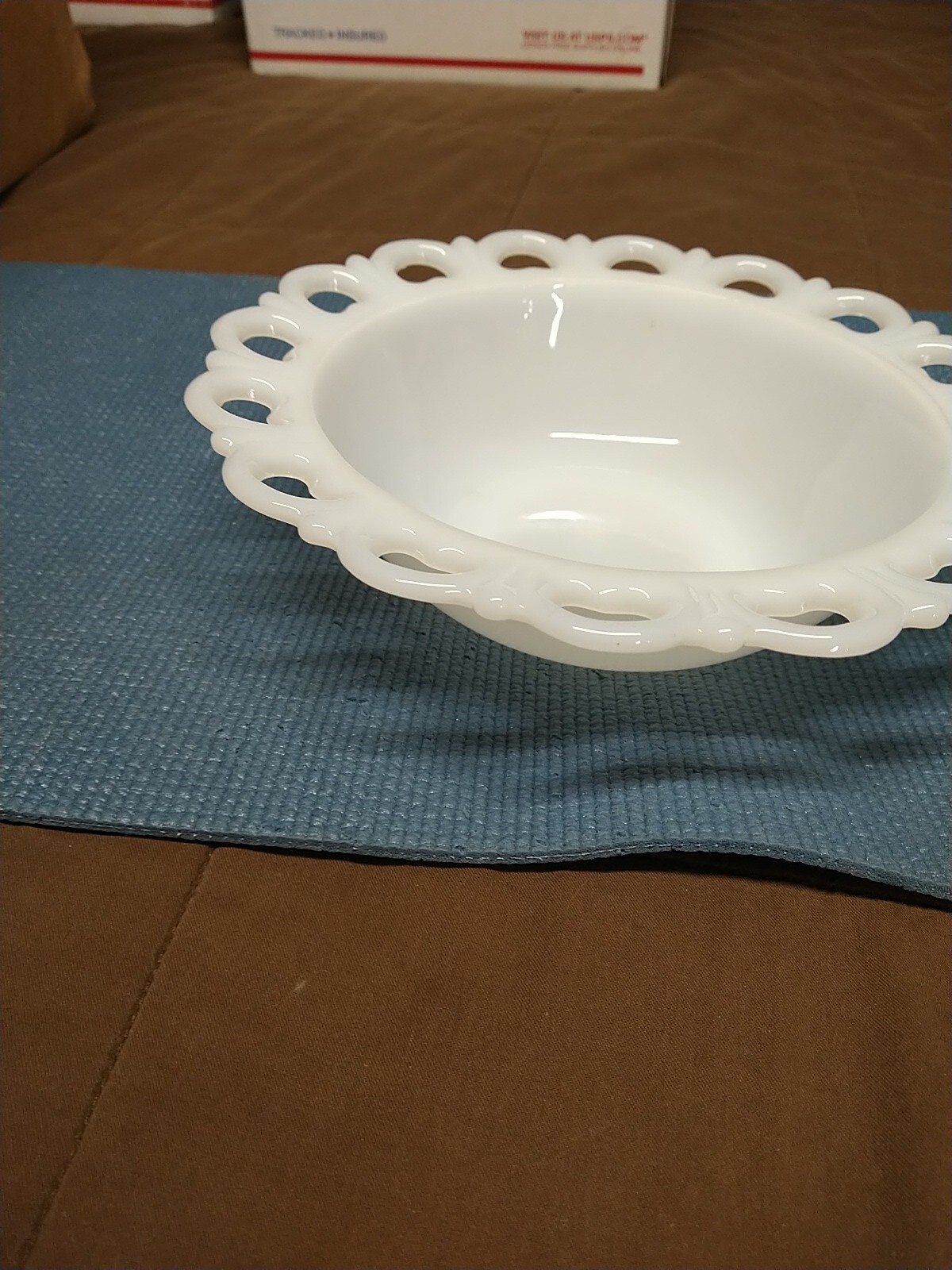 Vintage milk glass eBay