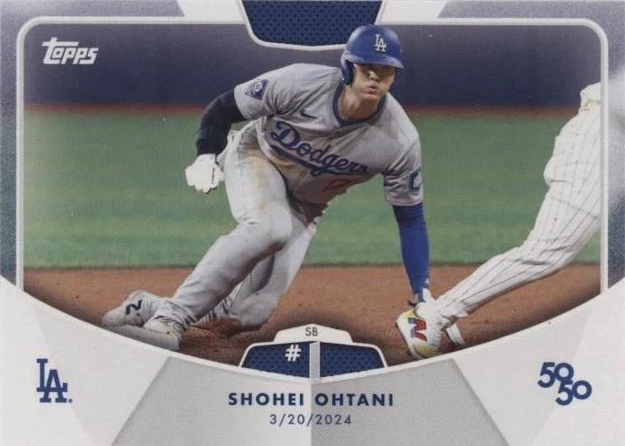 2024 Topps 50/50: Shohei Ohtani - Shohei Ohtani #1 for sale | eBay