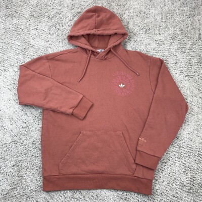 Adidas Originals Hoodie Mens Small Pullover Sweatshirt Terry