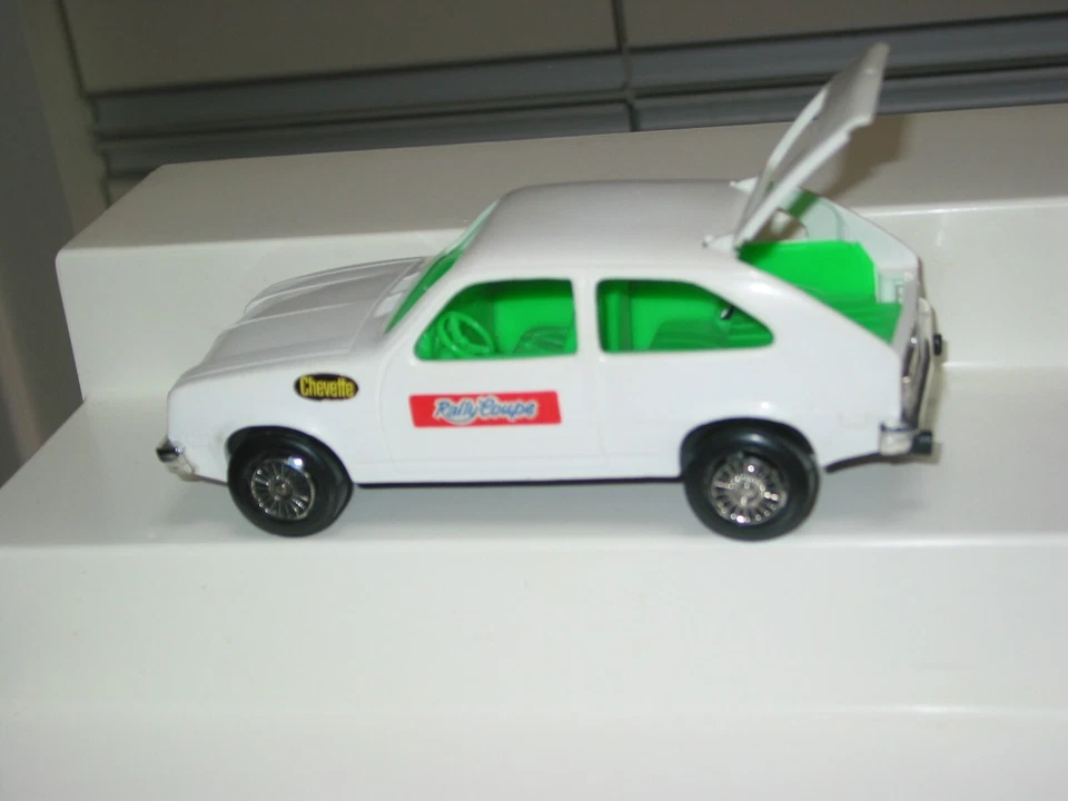 Vintage 1970's Processed Plastic Co. Toy Chevy Chevette Rally Coupe Car - Image 4 of 4