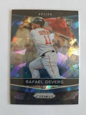 2018 PANINI PRIZM BLUE ICE RAFAEL DEVERS RC! 11/149! 1/1! ROOKIE JERSEY #!