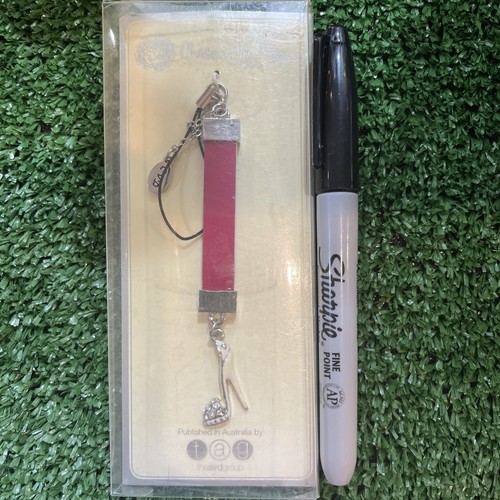 Vintage Mobile Cell Phone Charm Dangle Christopher Vine Design 2006 Original NIB - Picture 10 of 10