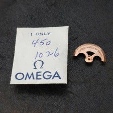 NOS Omega 450, 455 Osc Rotor Watch Part 1143 1026 New Old Stock Genuine  C6D6 