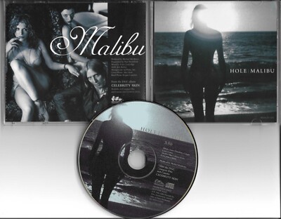 Courtney Love HOLE Malibu 1998 PROMO Radio DJ CD Single USA w/ PRINTED LYRICS