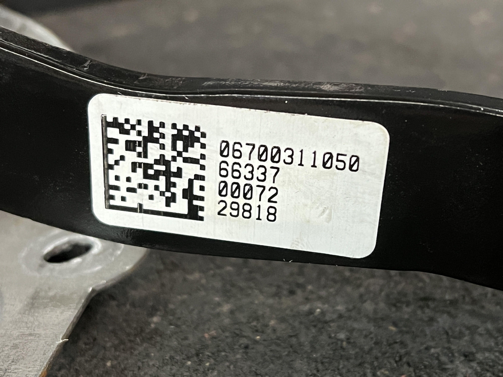 14-21 MASERATI GHIBLI BRAKE PEDAL ASSEMBLY 06700311050