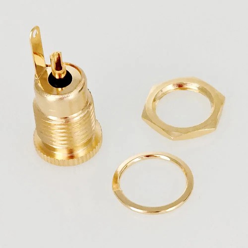 Gold Plated 30V 20A DC Jack Connector 2.1mm / 2.5mm DC Power Female Socket - Picture 4 of 10