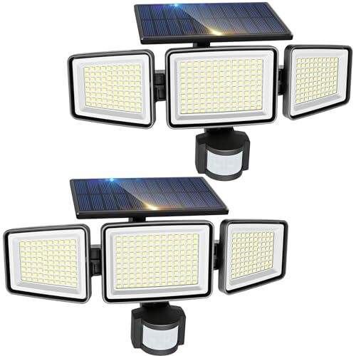Soluzioni Luce per Esterni: Faretto nipify 302 LED Solare 270°