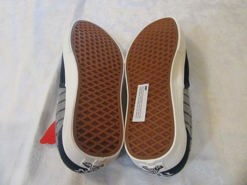 Vans NY Yankees Era Wool Blue Night VN0A38FRRTF Men's US Size 9.5 Sneakers - Picture 9 of 10