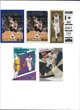 ANTHONY DAVIS LOT (8) REVOLUTION, CHANGING STRIPES, HOOPS PARALLEL, CHRONICLES 
