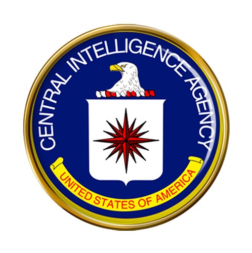 CIA Pin Badge - Afbeelding 1 van 2