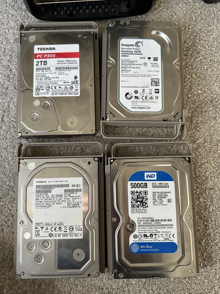 Zyxel NAS 542 4 bay (fully populated with 6.5tb) - Image 4 of 4