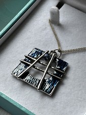 Silver pendant & chain by Chiara Bcn Jewellery Barcelona.