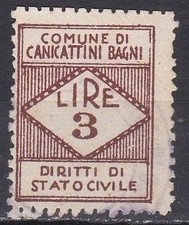 CANICATTINI BAGNI - Marca municipale