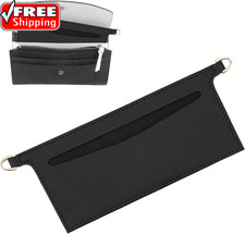 PU Leather Microfibre Purse Insert Organizer Conversion, 3.14X 6.49 Inch Fiber L
