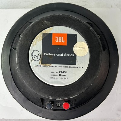 JBL 2445J Professional Series 16 Ohm Compression Driver Horn Driver - Tested