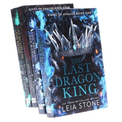 Kings of Avalier Series By Leia Stone 4 Books Collection Set - Fiction - PB