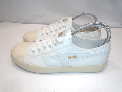 Gola Womens Coaster Off White Sneakers Style CLA 174 Size 8 M