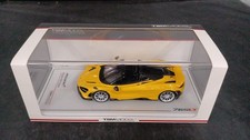 TSM Model McLaren 765LT Spider Volcano Yellow 1/43 Scale Car