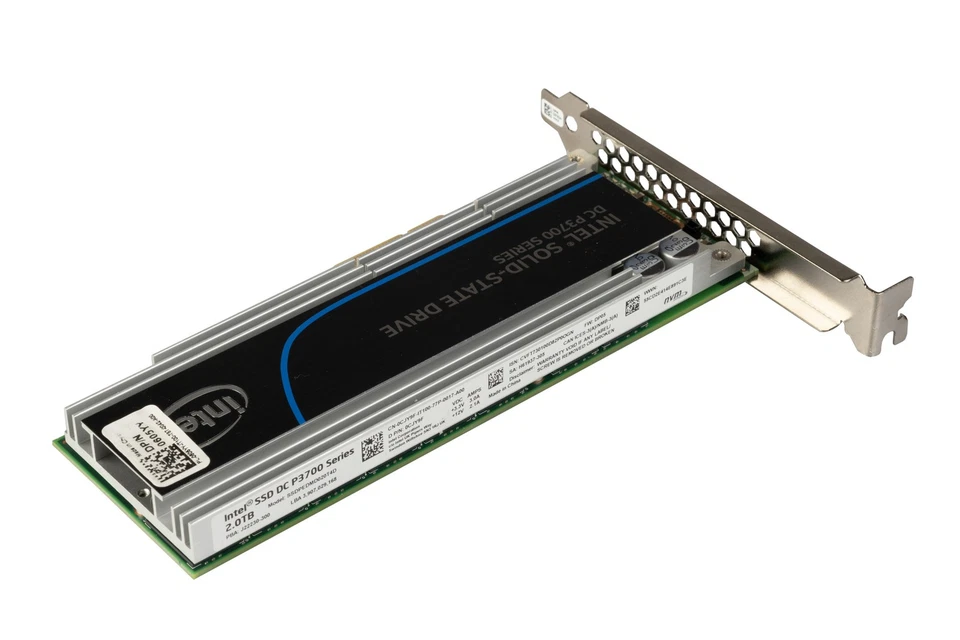 Hard drive Intel 2TB SSD NVMe PCIe 3.0x4 HHHL MLC WI CJY9F - Bild 4 von 4