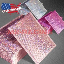 9"x12" Holographic Poly Bubble Mailers Shipping Mailing Padded Bags Envelopes
