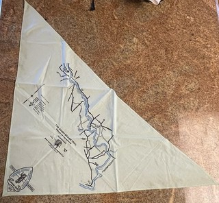 1972 Colombiana Council Neckerchief The Sandy Beaver Trail Scaroyadii 472