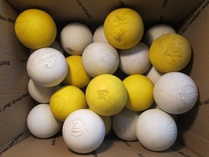 Lot of (24) Used Lacrosse Balls #3