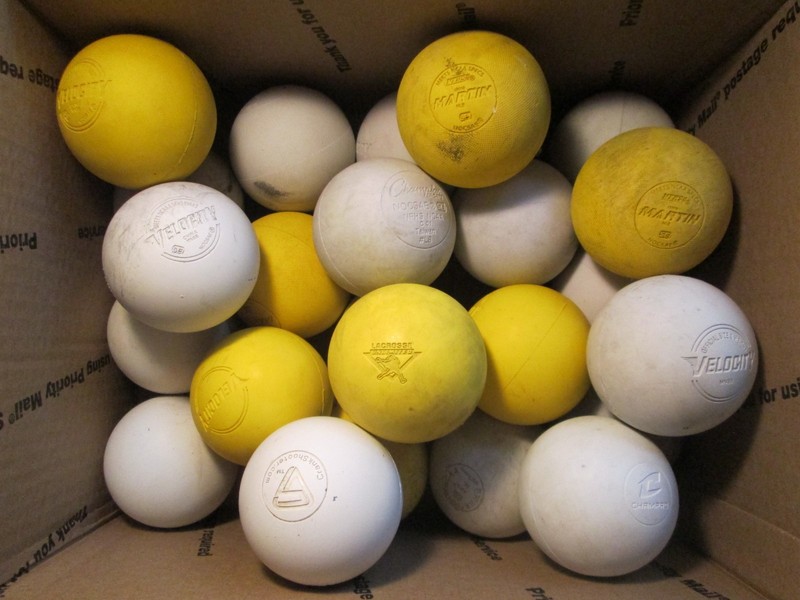 Lot of (24) Used Lacrosse Balls #3