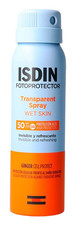 ISDIN Fotoprotector Spray Transparente Piel Húmeda FPS50+ - PARA LLEVAR 100 ml