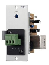 (1) TOA T-01S T Balanced Line Output Module for 900 Series Amplifiers. NOS/NIB.