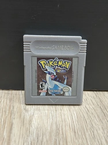 Pokémon Silver Version Game Boy Color – Authentic – Tested – Needs Battery