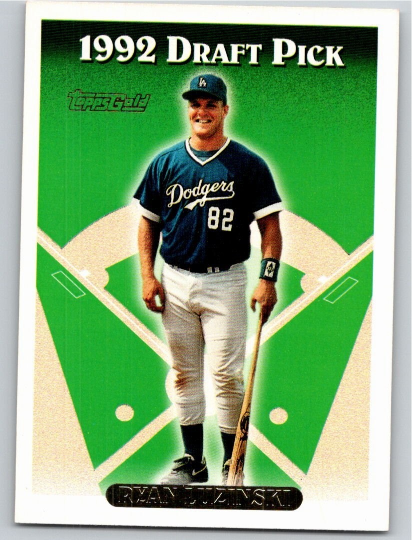 1993 Topps Gold #481 Ryan Luzinski Los Angeles Dodgers Free Shipping!