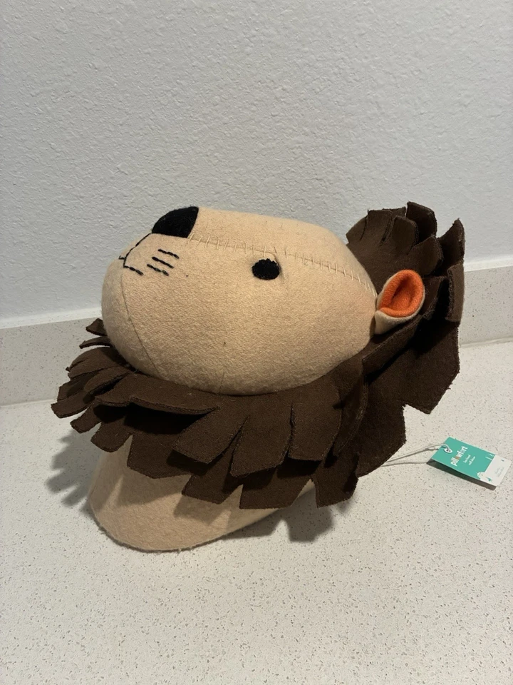 Target подушка мягкая голова льва 3D плюшевый детский сафари детской настенный декор новый с Ярлыками - Изображение 4 из 4