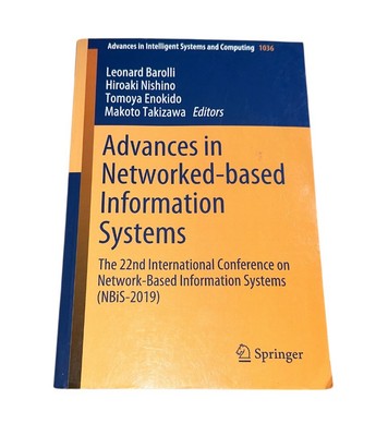 Springer Advances in Networked-based Information Systems Paperback Book