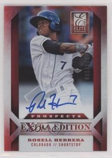 2013 Panini Elite Extra Edition /174 Rosell Herrera #185 Auto 0kz8