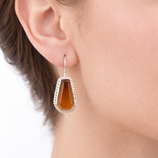 Natural Citrine Gemstone 925 Sterling Silver Jewelry Everyday wear Jewelry Gifts