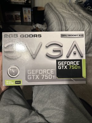 Nvidia Geforce RTX 750ti EVGA- Not Tested