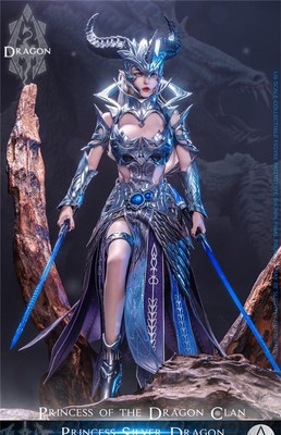 WAR STORY ドラコン プリンセス アナスタシア シルバー版 WS019A War Story Princess Silver Dragon Anastasia Ws019A 1/6 Collectible