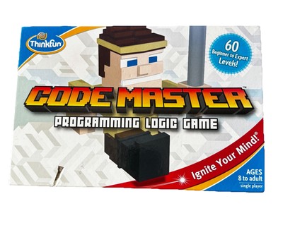Thinkfun Code Master Programming Logic Minecraft Board Game - 100% Complete