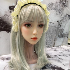 Advanced makeup mannequin head, with M16 mount, built-in skull and detachable wi