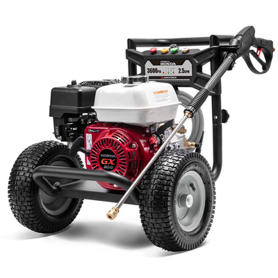 Yard Force 3600PSI 2.5GMP Honda GX200 196cc Gas Pressure Washer High Performance