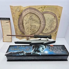 The Noble Collection Movies Harry Potter TV Remote Control Wand W/ Stand -Works